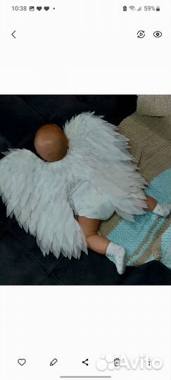 Крылья ангела белые