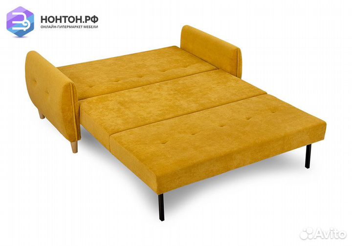 Диван еврокнижка Анита желтый