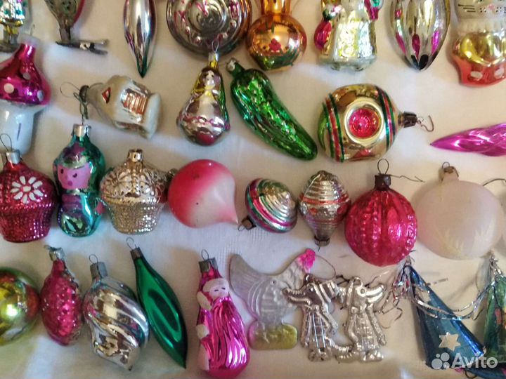 Елочные игрушки СССР