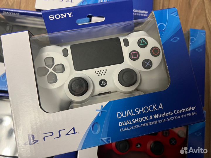 Джойстик Sony PS4 оригинал Новый Glacier White