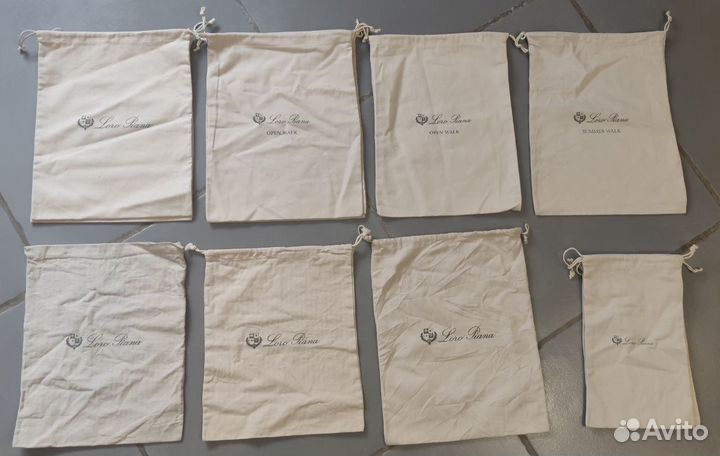 Loro piana пыльники, вешалки и др