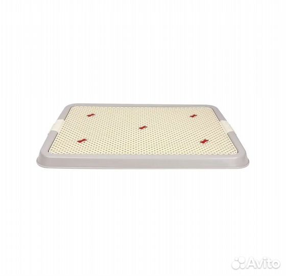 Лоток stefan для собак и кошек с сеткой большой