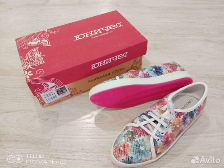 Кеды для девочки новые