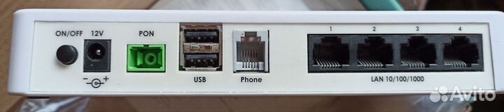 Оптический терминал gpon с двухдиапазонным wi-fi