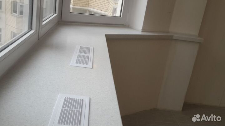 Подоконники из акрила на заказ