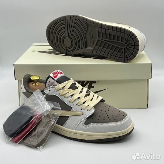 Кроссовки Nike Air Jordan 1 low Travis Scott