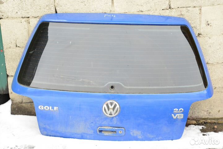 Крышка багажника со стеклом Volkswagen Golf 4
