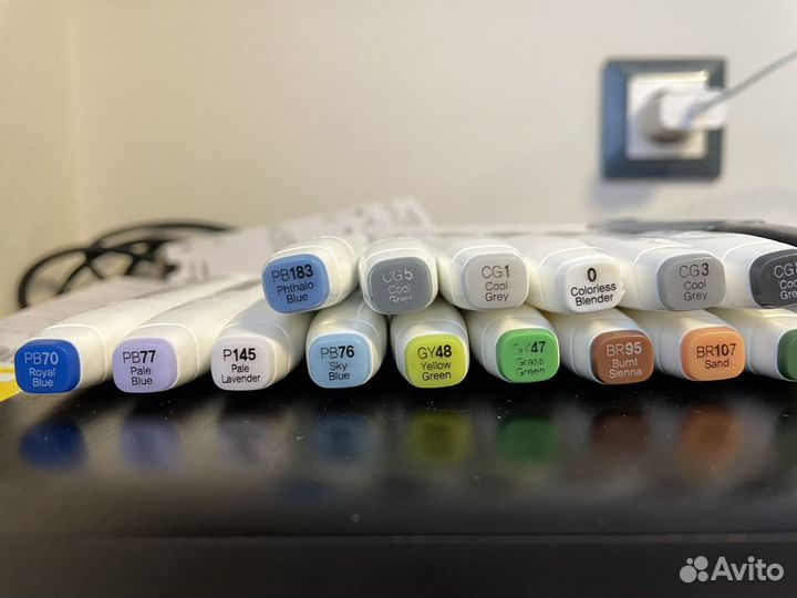 Маркеры для скетчинга one touch brush