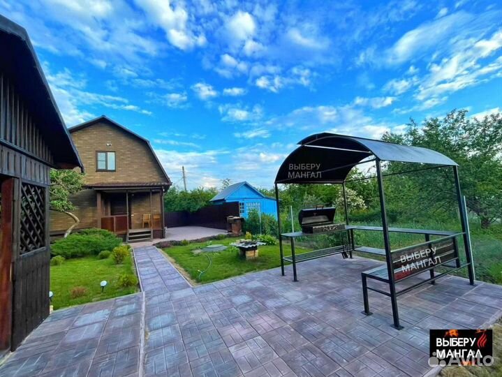 Беседка с мангалом