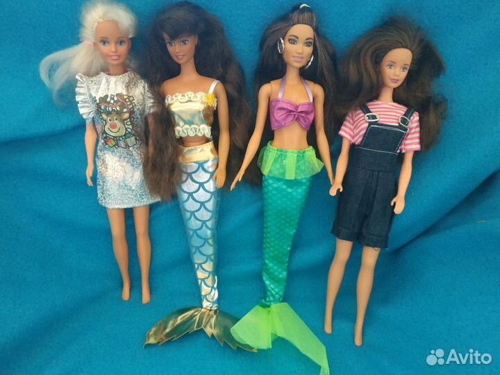 Брюки топы платья комплекты одежда барби