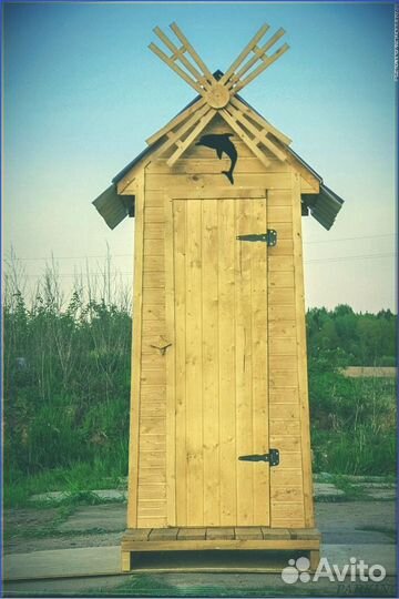Уличный туалет с установкой уцш 470