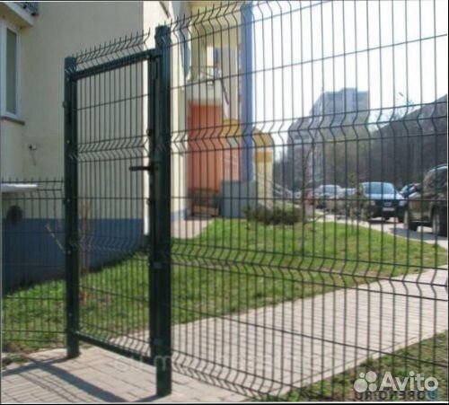 Забор сетка 3d