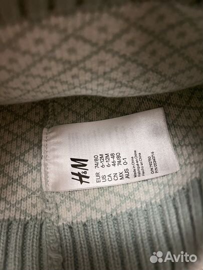 Новые Демисезонные шапочка 46-48 и варежки