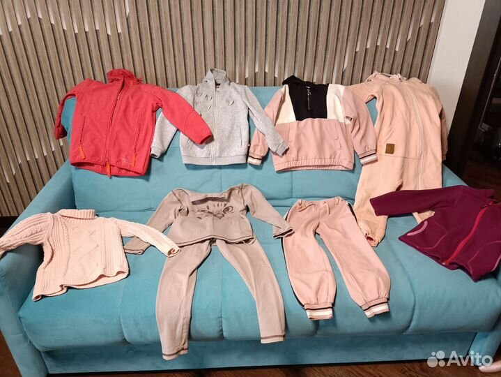 Пакет одежды на девочку 110 116