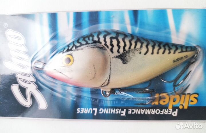 Джерки Salmo Slider 10F - GS/MB/RT/HSH