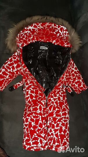 Зимний комбинезон для девочки