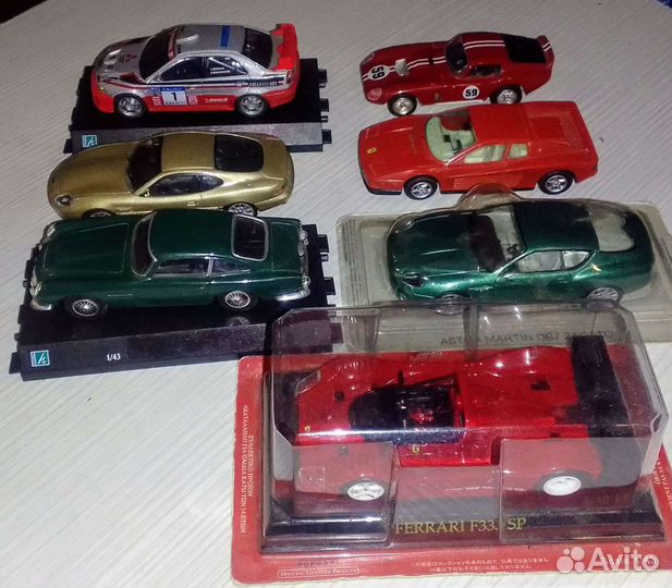 Модели автомобилей м 1/43