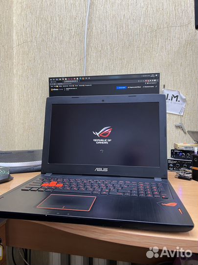Игровой ноутбук Asus rog strix gl502vm