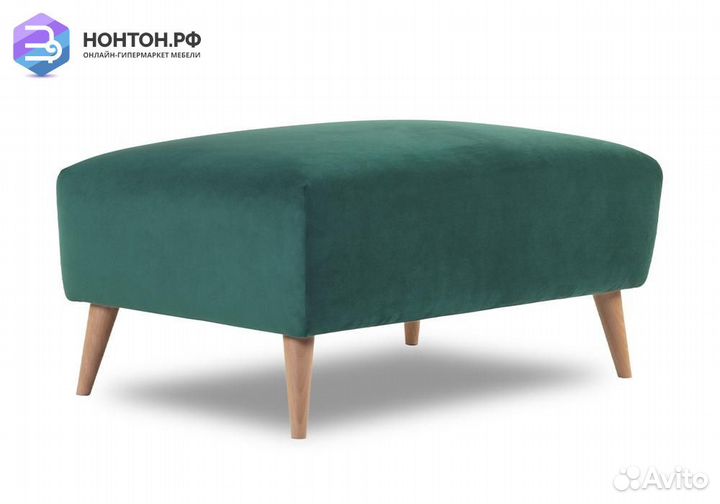 Банкетка Хюгге зелёная