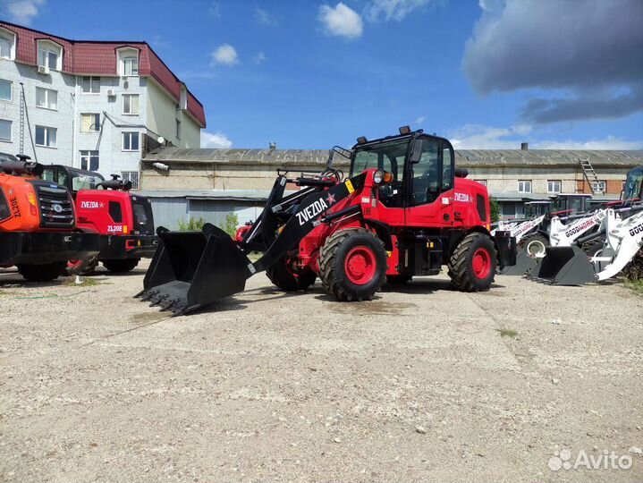 Фронтальный погрузчик ZVEZDA ZL20E, 2023