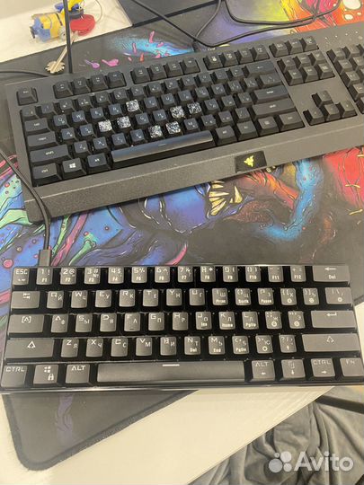 Игровая клавиатура : dexp Tanto красные свичи 61