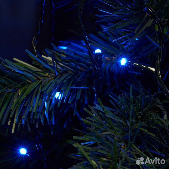 Светодиодная гирлянда 40 метров CL07 синий 32315