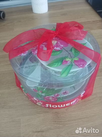 Чашка с блюдцем подарочный набор