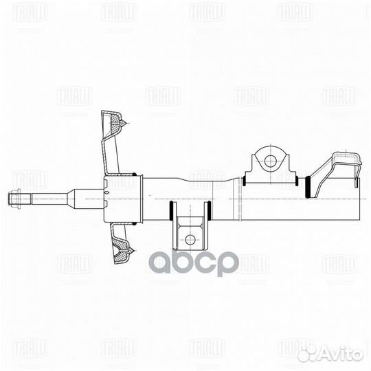 Амортизатор для а/м Mercedes C (W203) (00) (ст