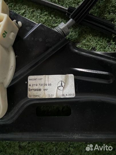 Стеклоподъемник передний левый Mercedes Cls-Class