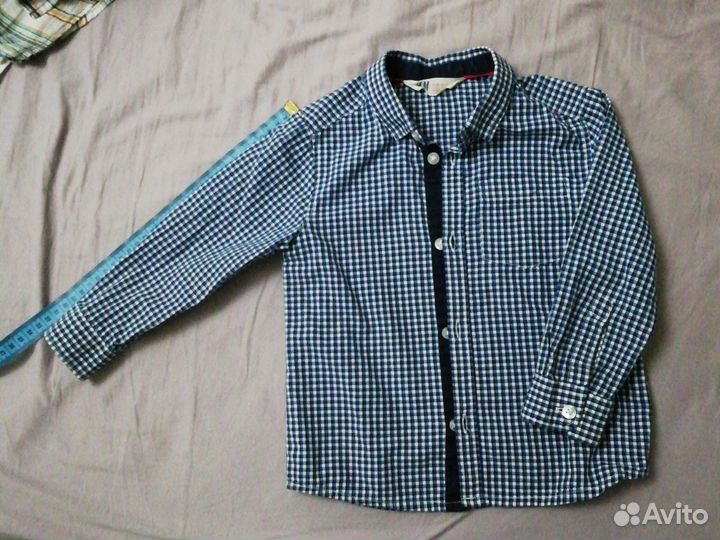 Рубашки для мальчика 86-98 размеры