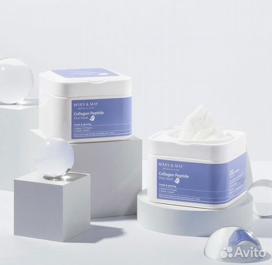 Лифтинг маски c пептидами Mary&May