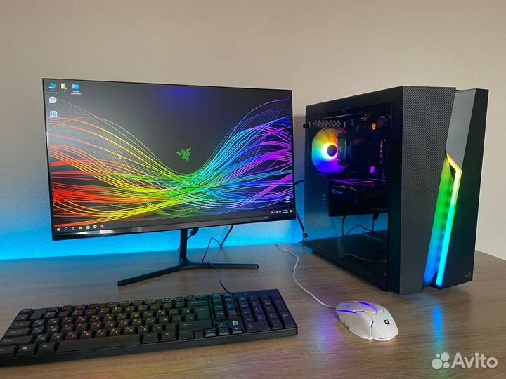 Игровой пк с монитором комплект