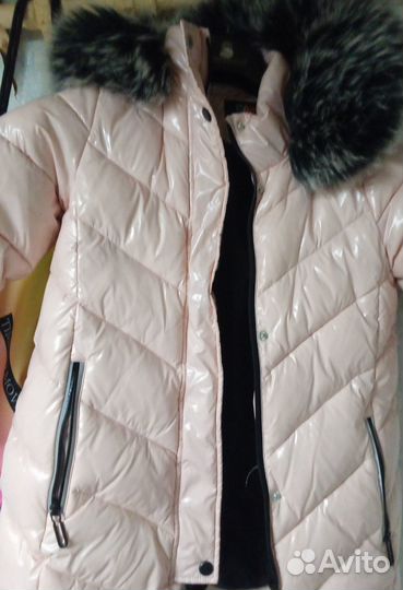 Пуховик для девочки 128