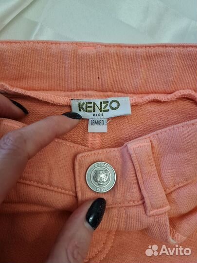 Брендовые вещи Kenzo kids пакетом на девочку 80 86