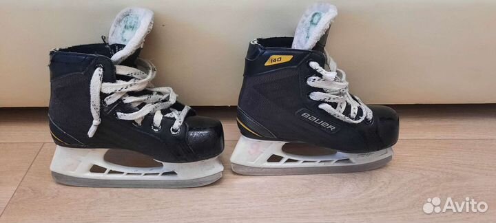 Хоккейные коньки bauer 32 размер