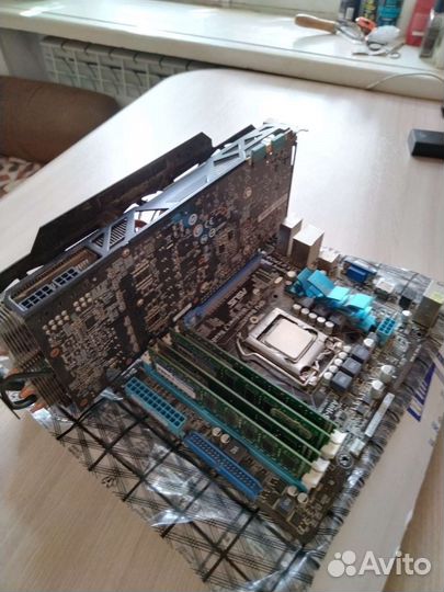 Комплект lga 1156