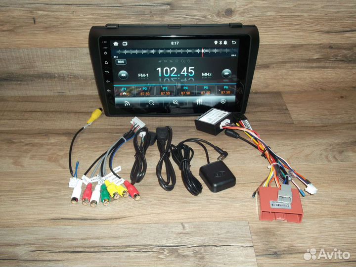 Магнитола Mazda 3 bk Android GPS WiFi