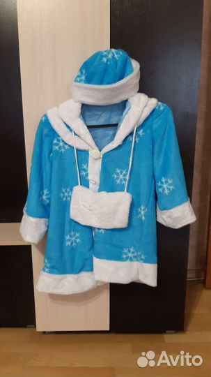 Костюм снегурочки детский