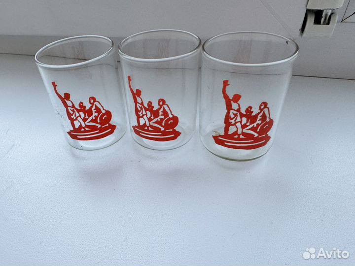 Стопки стекло СССР