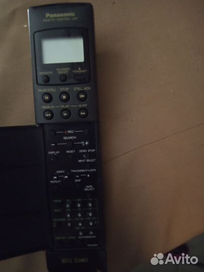 Пульт для видео магнитофона panasonic