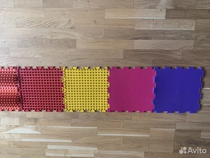 Ортопедический коврик 8 шт(25*25)