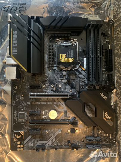 Материнская плата asus tuf gaming z490-plus wifi