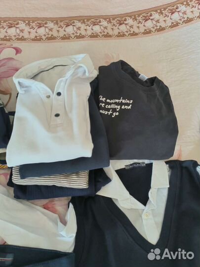 Вещи пакетом на мальчика 140 146