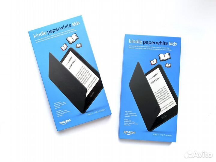 Новые книга Kindle Paperwhite 5 2021 Kids Black