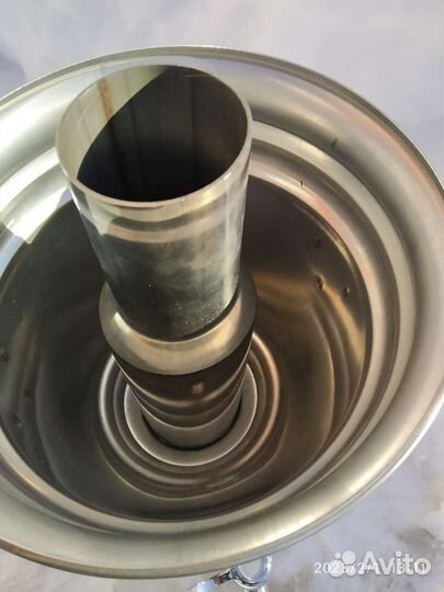 Самовар нерж сталь 7л