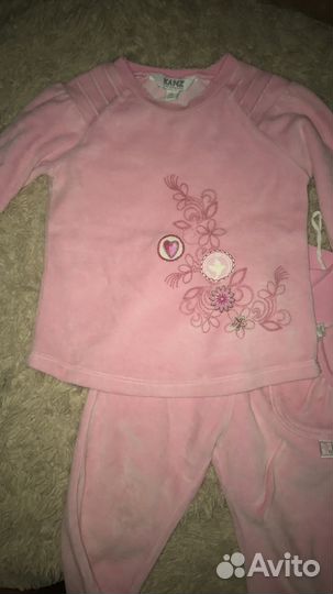 Велюровый костюм Kanz (Германия)