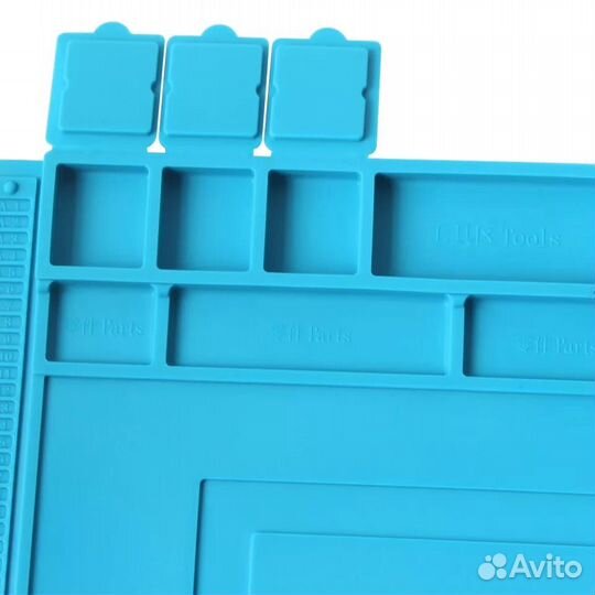 Коврик для пайки 45x30см, силиконовый, термостойки