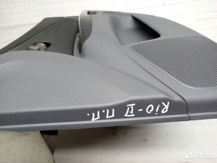 Обшивка двери передней правой Kia Rio 2