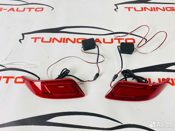 Катафоты в задний бампер Toyota Camry 55 F3757