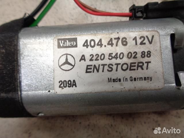 Моторчик рулевой колонки Mercedes Benz S-Class W2